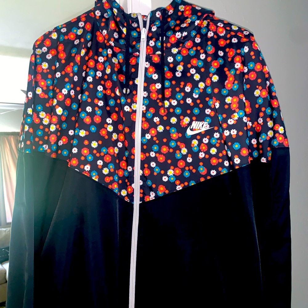 Nike Floral Windbreaker